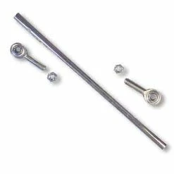 Cheap 😀 AZUSA 9-1/2" Length, 5/16-24 THD, Tubular Tie Rod Kit, DLX Rod Ends 🎁