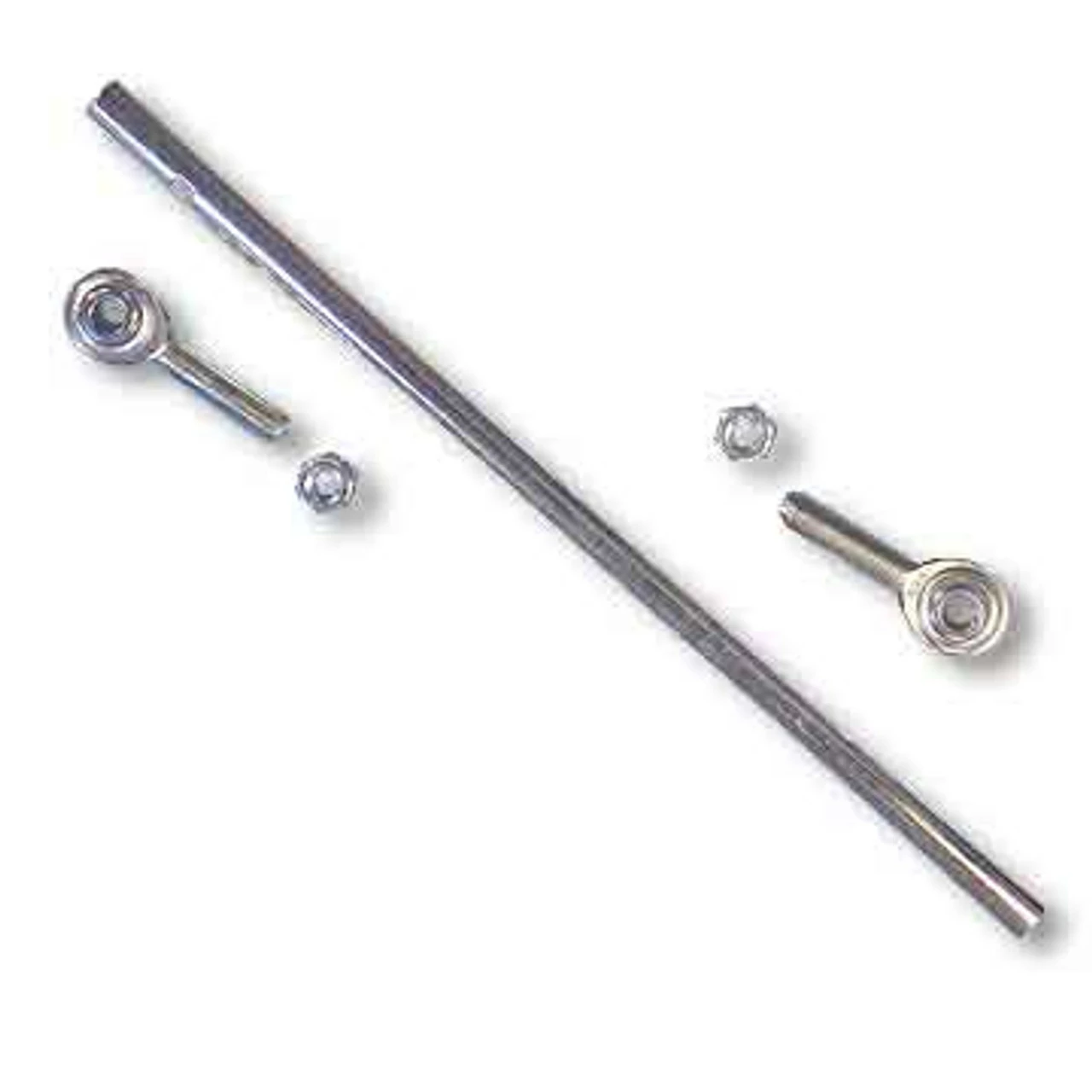 Cheap 😀 AZUSA 9-1/2" Length, 5/16-24 THD, Tubular Tie Rod Kit, DLX Rod Ends 🎁