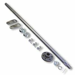 Buy 🤩 AZUSA Steering Shaft, 5/8" OD & Hub Kit, Unwelded Pitman Arms, 28" Length 🥰