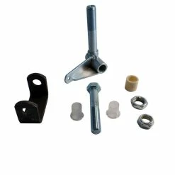 Best Pirce 😍 AZUSA Spindle & Bracket Set, 3/4-16 Axle X 3-3/4" Length, 5/8 Kingpin, Side #2, With Hardware ⌛