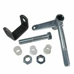 Budget ❤️ AZUSA Spindle & Bracket Set, 5/8-18 Axle X 4-1/2" Length, 5/8" Kingpin, Side 2 😀