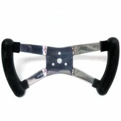 Budget 🤩 AZUSA Polished Aluminum Butterfly Steering Wheel 😍